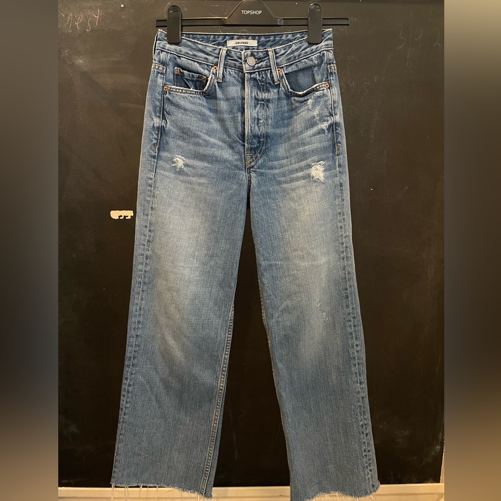 Girlfriend cropped jeans Size 25